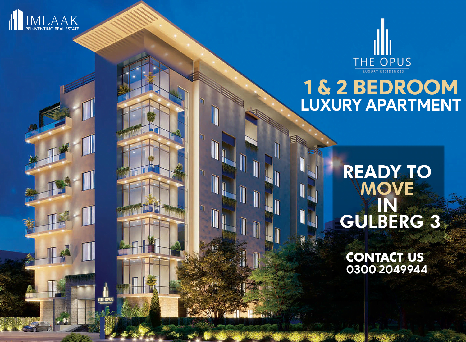 Luxury Apartment for Sale in Gulberg Imlaak