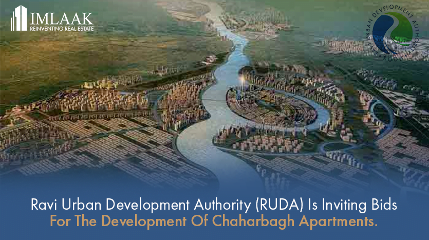 Ravi Urban Development Authority (RUDA) Is Inviting Bids For The Development Of Chaharbagh Apartments.